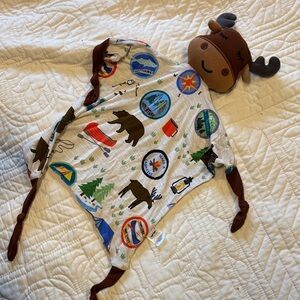 Little sleepies great outdoors moose lovey.